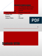 PSG Melalui Statistik Vital