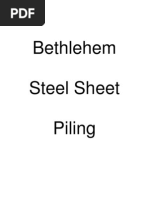 Download BethlehemSteelSheetPiling by akut61 SN54913569 doc pdf