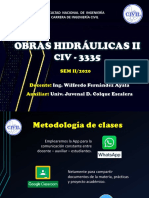 Obras Hidraulicas 2 Introduccion