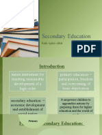 Secondary Education: Rahi Ajabe-Alhat