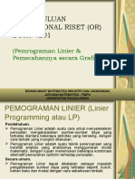 03 - Pemograman Linier & Pemecahannya Secara Grafik