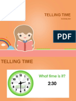 How to Tell Time in English
