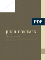 Judul Dokumen: (Type The Document Subtitle)