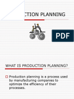 Production PLANNING