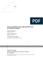 Asset Correlations and Credit Portfolio Risk - An Empirical Analysis