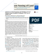 Analysis of Urban Expansion and Modeling