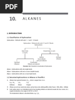 Alkanes: 1.1 Classification of Hydrocarbon