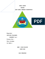 Karya Ilmiah Dampak Transportasi Terhadap Pemanasan Global (Ghery Arrahman, Xi Mipa 3)