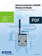 Advanced Industrial Lorawan Wireless I/O Module