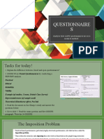Questionnaire S: Analyse How Useful Questionnaires Are As A Research Method