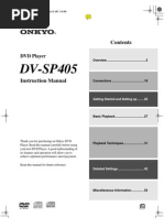 Download DV SP405 Manual by Billy Ngo SN54916918 doc pdf