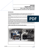 Wide Range 400W L6599-Based HB LLC Resonant Converter For PDP Application