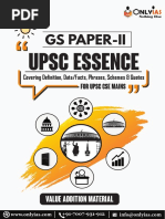 Gs Paper-Ii: UPSC Essence