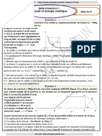 Serie Exerice Energie Cinetique FR 1