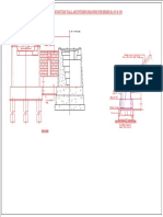 Proposed Conjunction Wall and Pitching Drawing For Bridge No.595 & 596