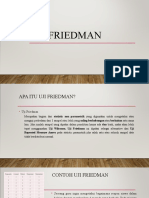 Uji Friedman Daring
