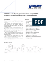 HPS128-LT-S - Hybrid Pyroelectric Linear Array With 128 Responsive Elements and Integrated CMOS Multiplexer