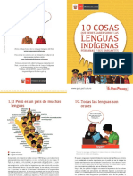 Anexo 10 Cosas Que Debes Saber Sobre Las Lenguas Indígenas Peruanas y Sus Hablantes - Leemos Juntos - Experiencia de Lectura b - Exp.08
