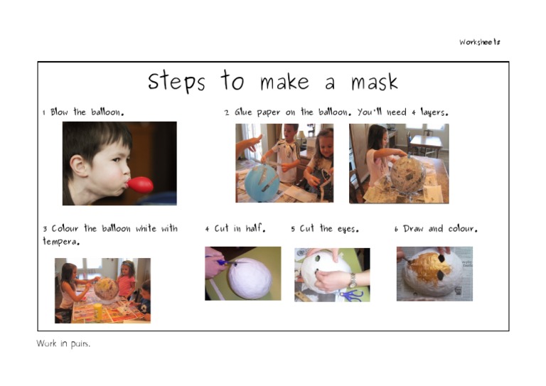 WS How To Make Mask | PDF | Art