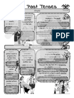 Preview_B&W_Past Tenses - worksheet