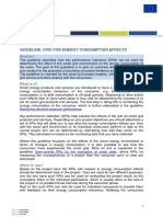 Guideline Kpis For Energy Consumption Effects