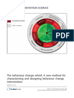 The Behaviour Change Wheel