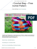 Woven - Crochet Bag