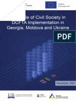The Role of Civil Society in DCFTA Implementation in Georgia, Moldova and Ukraine