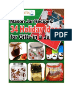 34 Holiday Ideas For Gifts in A Jar