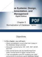 Database Systems: Design, Implementation, and Management: Normalization of Database Tables