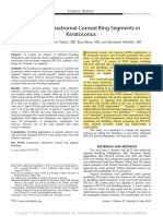 Additional Intrastromal Corneal Ring Segments in Keratoconus