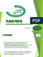 Placa Preta: Como Enviar Os Processos Pelo Site Da Fbva