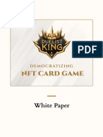NFT Card Game: White Paper