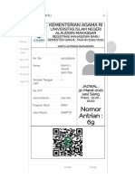 Antrian Daftar Ulang