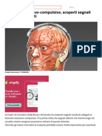 Disturbo Ossessivo-Compulsivo, Scoperti Segnali Cerebrali Collegati - Notizie Scientifiche - It