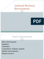 International B Environment