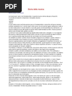 Storia della musica