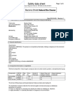 Bacteria Shield MSDS EN