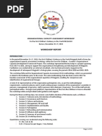 Organisational Capacity Assessment Workshop