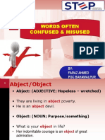 Topic 12 Confusing Words (Diction Errors)