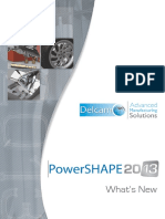 Delcam - PowerSHAPE 2013 R1 WhatsNew EN - 2012