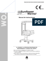 Sunflower Warmer - Operation Manual - C72MX006 - USUARIO - ESPAÑOL