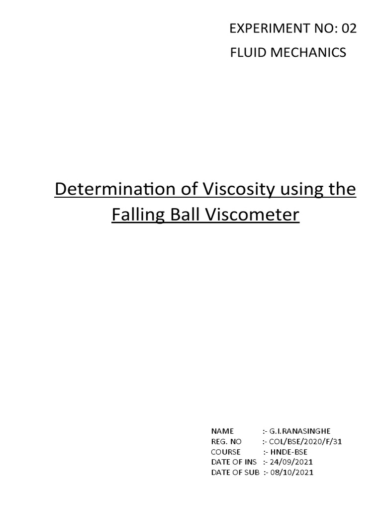 Fluid Mechanics for Engineering Students | PDF | Viscosity | Fluid Dynamics