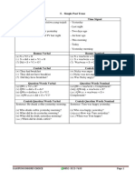 Grammar 2 #Day 1 - Simple Past & Past Continuous Tense