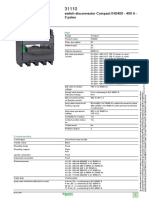 Product Data Sheet: Switch-Disconnector Compact INS400 - 400 A - 3 Poles