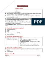Q. Write Down The ECG Criteria of AF?: Atrial Fibrillation (D-470)