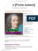 Voltaire - L - 'Incarnation Du Philosophe Des Lumières