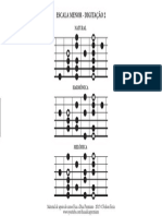 Escala Menor Digitação 2