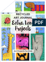Extra Long Projects: Recycled Art Journal