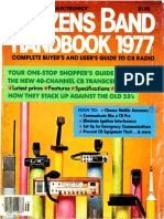 Popular Electronics Citizens Band Handbook 1977